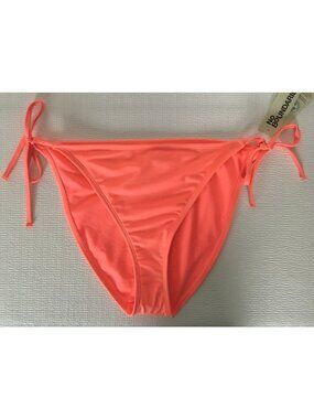 No Boundaries String Bikini Bottoms Size XXL 20 Orange Cheeky New with Tags